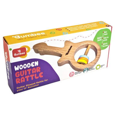 Wooden Guitar Rattle