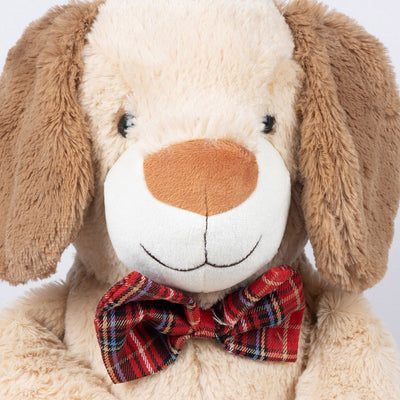 Off-to-Work Dogs Murphy Taupe Soft Toy