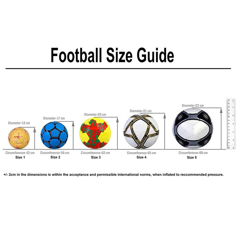 Professional FIFA Football/Soccer Ball Size-5 (White)