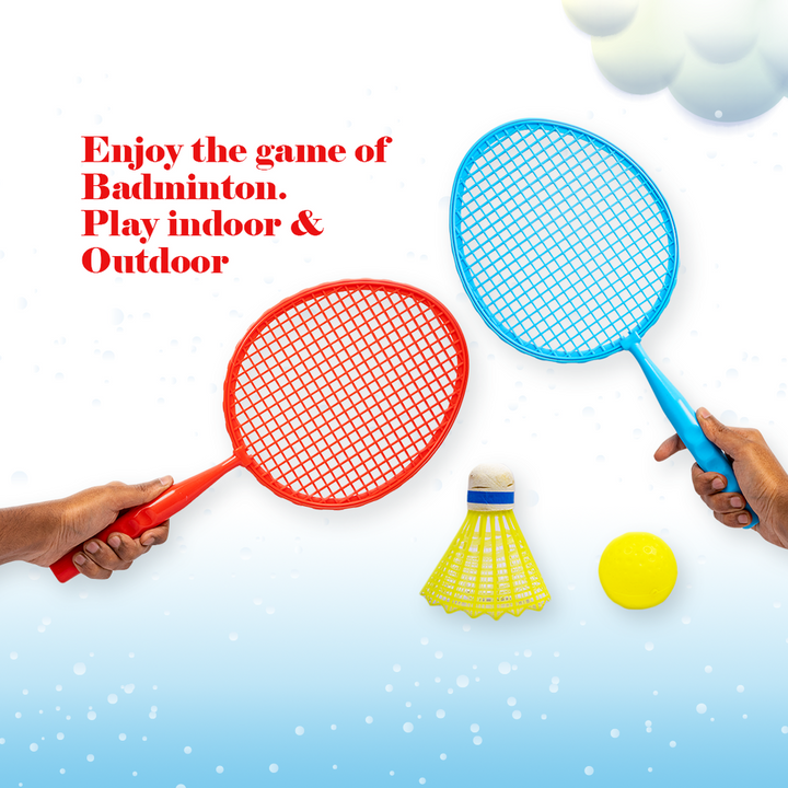 Return Gifts (Pack of 3,5,12) Happy Time Badminton Set Junior Penguin