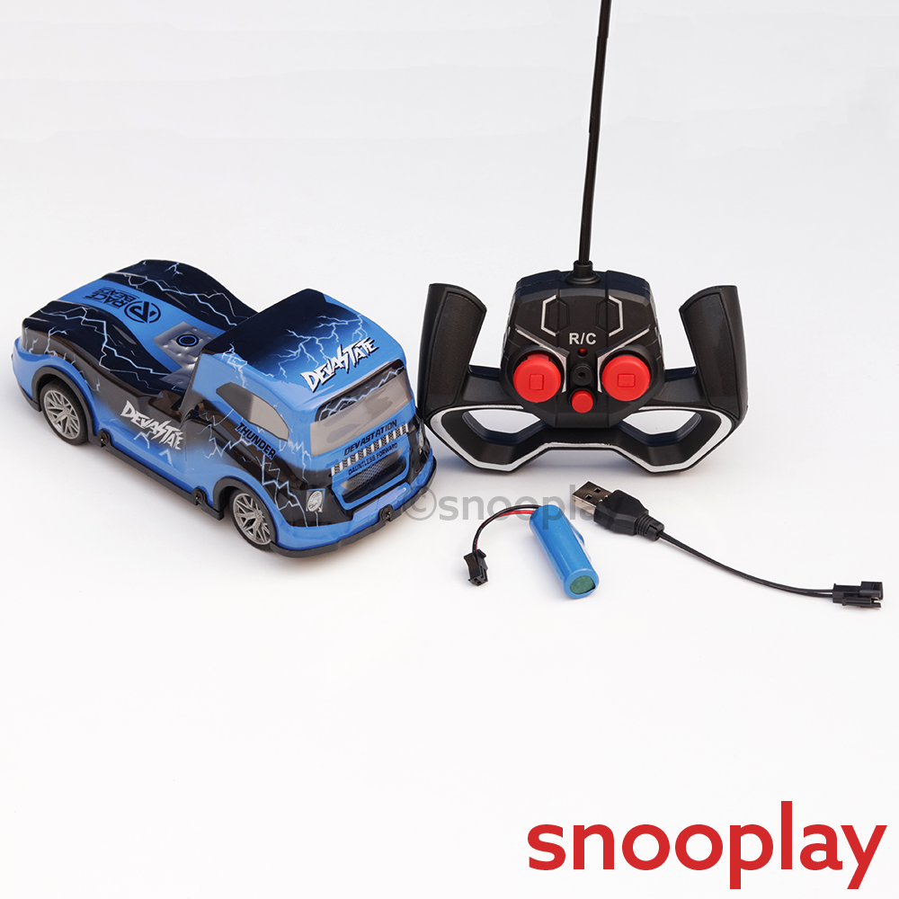 Remote Control Cool Light & Sound Truck Toy (3-8 Years)