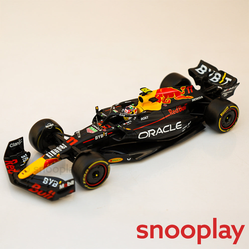 Original Licensed Oracle Red Bull Racing RB 19 2023 Diecast Car - Sergio Perez | Scale 1:24 (14 Years till Grown Ups)