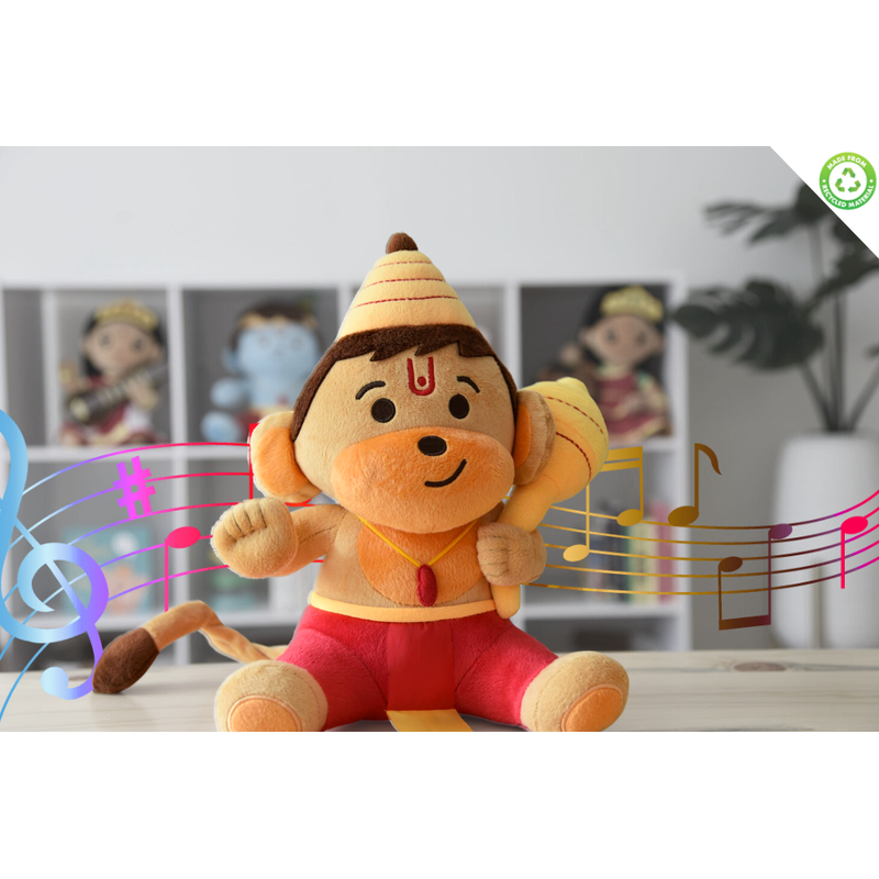 Devtas Bundle (Medium 11 Inch) Mantra Singing Plush Toys