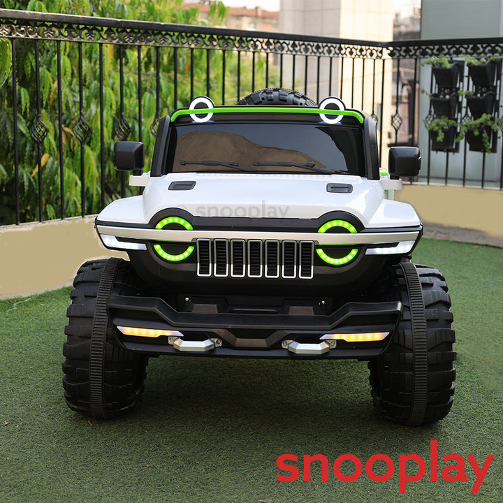 Parental & Self Control | Battery 4x4 Ride-On Jeep | Bluetooth Connectivity, Honk, Music & Light (1.5-8 Years)