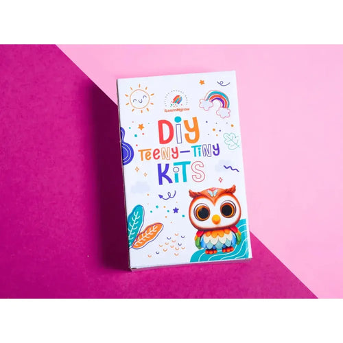 Ilearnngrow Teeny Tiny DIY Unicorn Painting Kit - Magical Art Craft Set for Kids