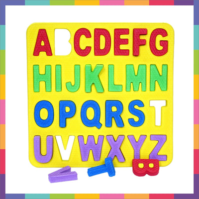 Learning Set (5 Puzzles: Alphabets, Numbers, Animals, Fruits and Vegetables)