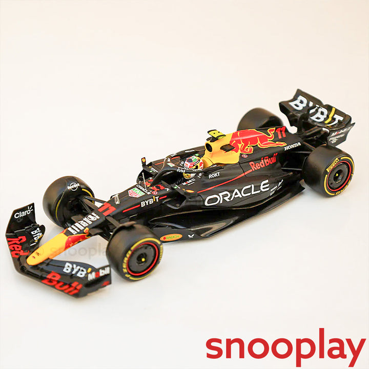 Original Licensed Oracle Red Bull Racing RB 19 2023 Diecast Car - Sergio Perez | Scale 1:24 (14 Years till Grown Ups)