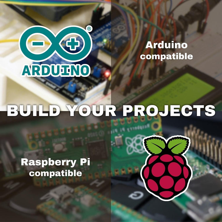 Robotics with AI kit || DIY STEM Projects with AI-based applications  || Plug & Fit Modular Electronics Circuits || Arduino Compatible