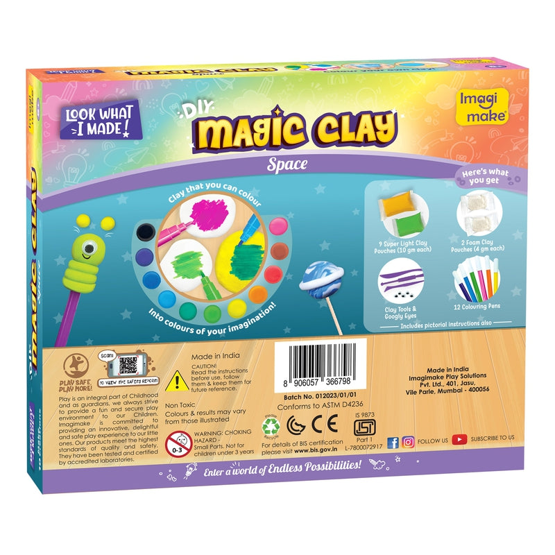 Magic Clay - Space  Activity Kit