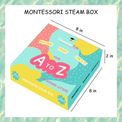 Montessori STEAM Box: Design Your Own Alphabets