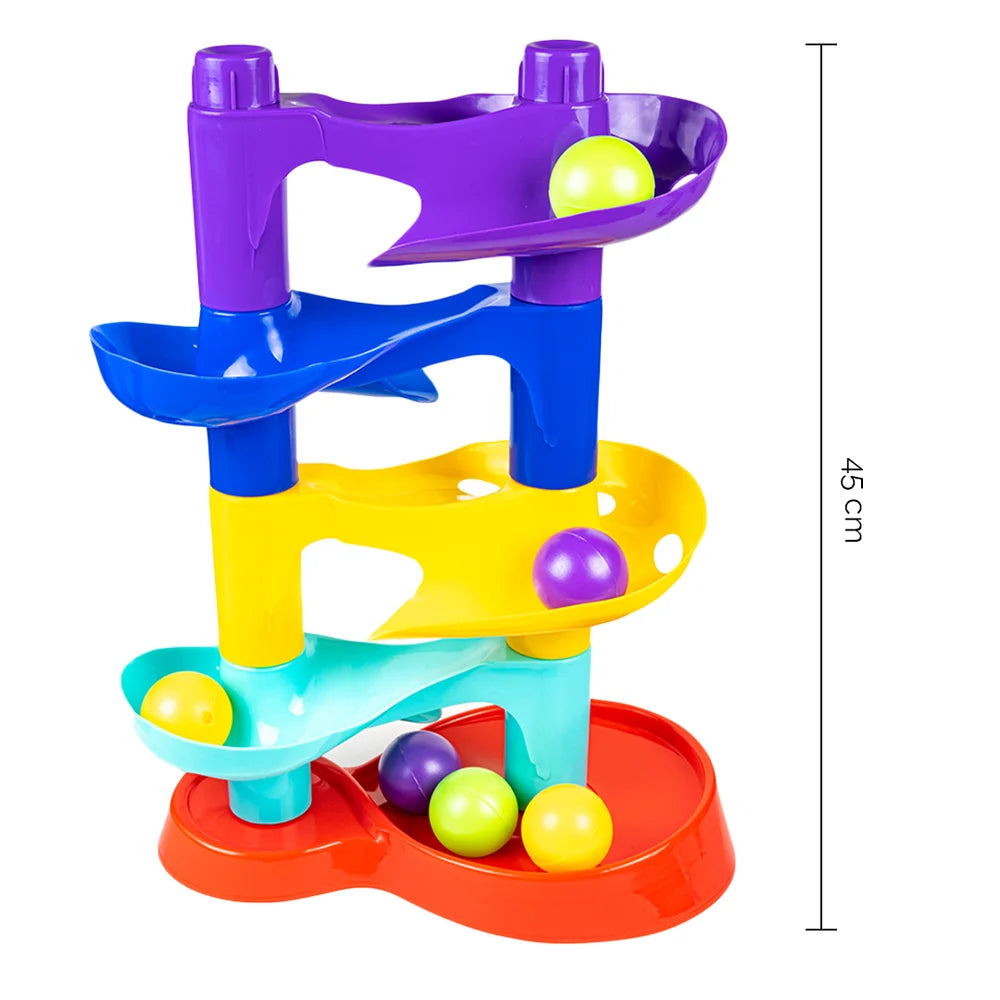 Ratna's Rolling Tower Whirl n Go Ball | Fun for Baby and Toddlers 12 Months & Up