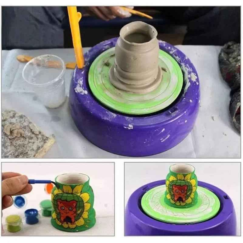 Electric Pottery Wheel Clay Game