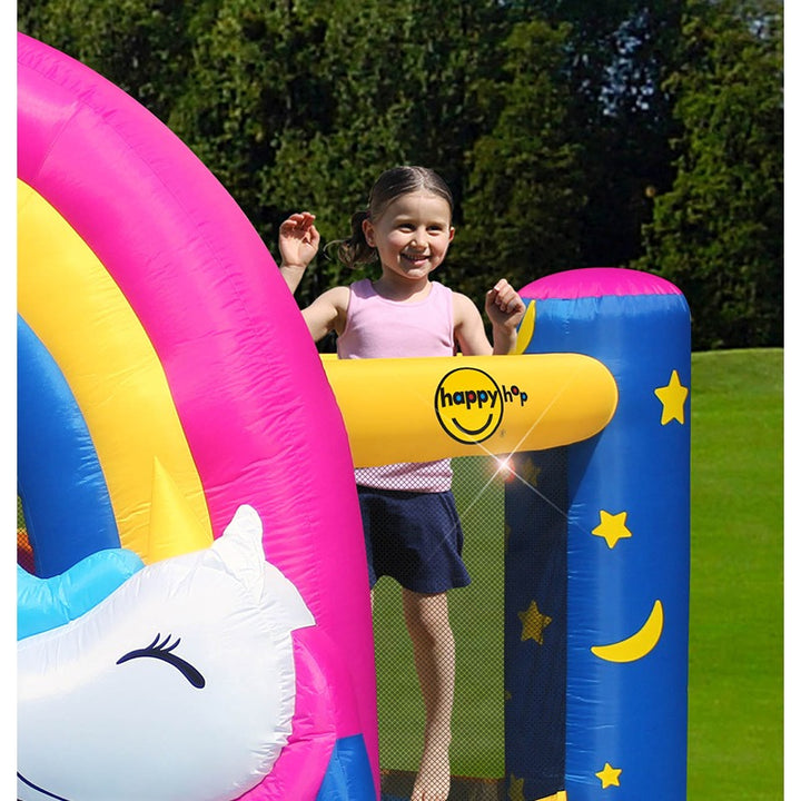 Enchanted Unicorn Jumping Castle with Light & Sound | Weight-20 Kg (3-10 Years) | COD Not Available