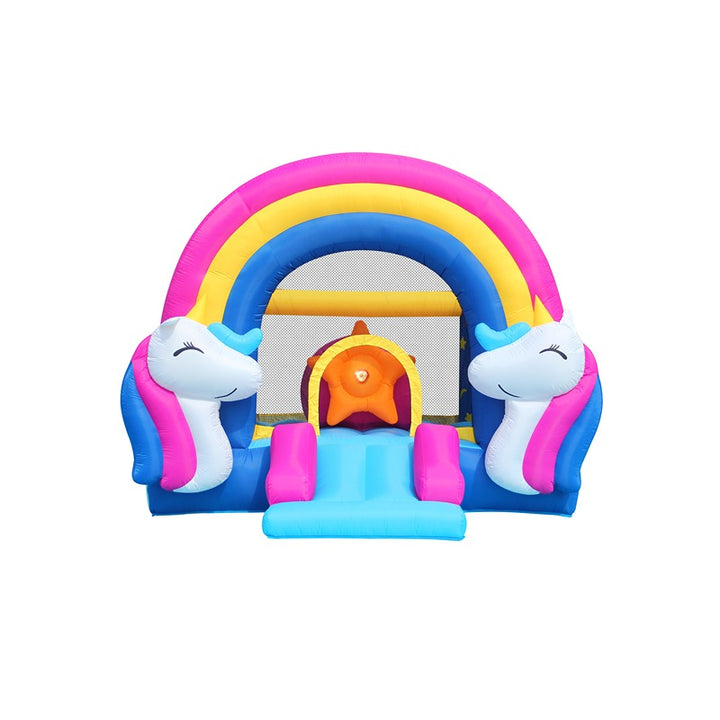 Enchanted Unicorn Jumping Castle with Light & Sound | Weight-20 Kg (3-10 Years) | COD Not Available