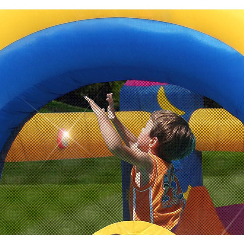 Enchanted Unicorn Jumping Castle with Light & Sound | Weight-20 Kg (3-10 Years) | COD Not Available