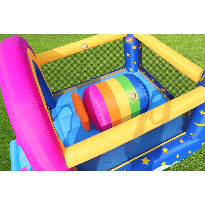 Enchanted Unicorn Jumping Castle with Light & Sound | Weight-20 Kg (3-10 Years) | COD Not Available