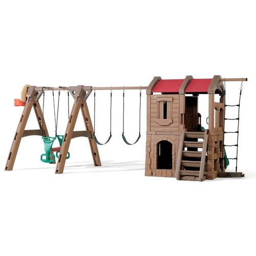 STEP2 Naturally Playful Adventure Lodge Play Center With Glider (3-8 Years)