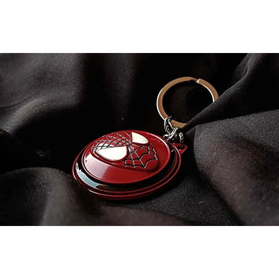 Spider Man Fidget Spinner Metallic Keyring