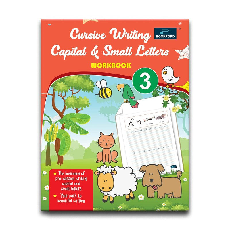 Cursive Writing Capital & Small Letter For Kids Part - 3