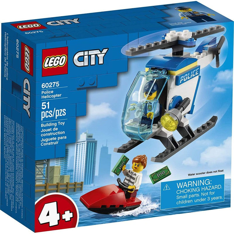 LEGO City Police Helicopter Construction Blocks Set (60275) - TM