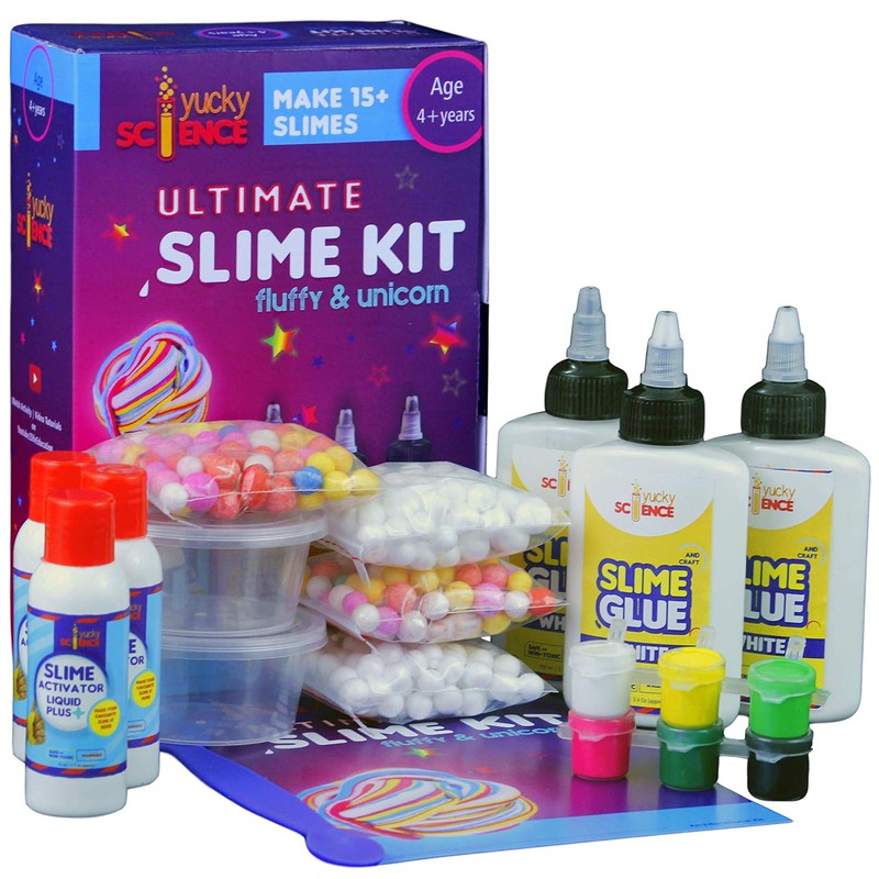 DIY Ultimate Slime Making Kit for Kids | Make 15+ Slimes