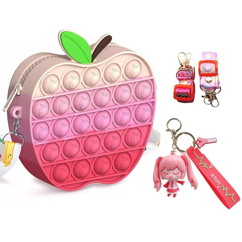 FunBlast Pop It Sling Bag | Apple Shape Cross Body Bag