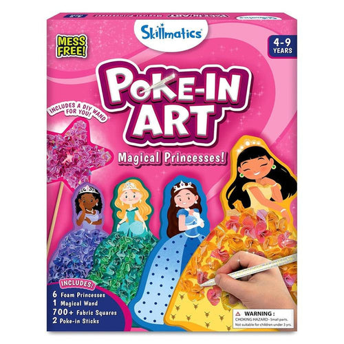 Skillmatics Poke-In Art Magical Princess DIY Activity Kit