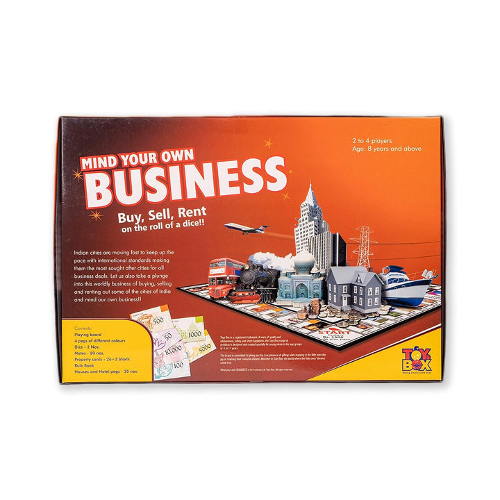 Toy Box by Ratna Mind Your Own Business – Gold Note | Board Game