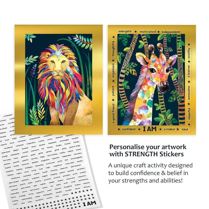 Chalk & Chuckles Confidence Through Creativity - DIY Scratch Art (6-12 Years)