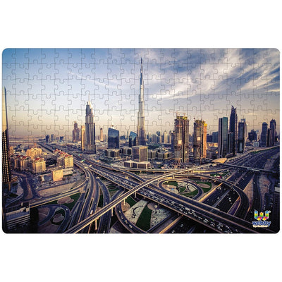 Dubai Skyline Carboard Jigsaw Puzzle, 252 pieces