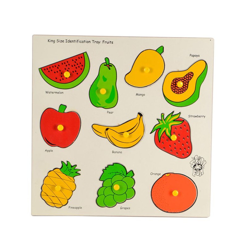 King Size Identification Tray -Fruits