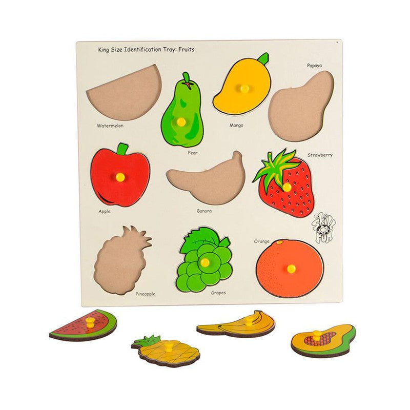 King Size Identification Tray -Fruits