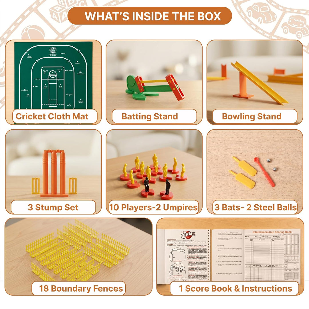 Ratna's International Cricket Floor Game – Indoor Board Game
