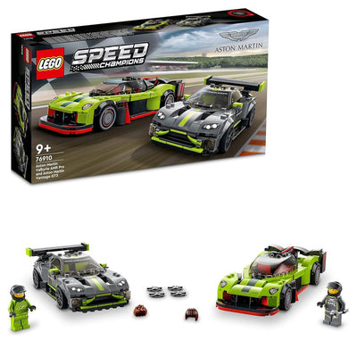 LEGO Speed Champions Aston Martin Valkyrie AMR Pro and Aston Martin Vantage GT3 (592 Pieces)