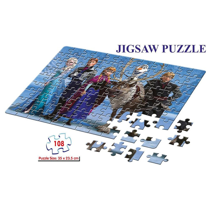 Frank Frozen Jigsaw Puzzle - 108 Pieces