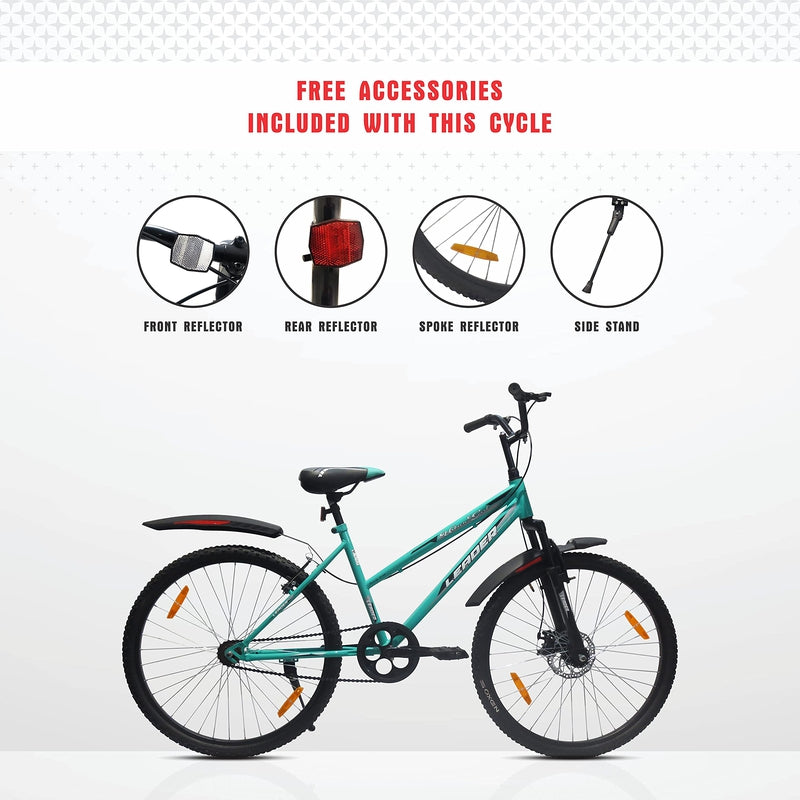 Urban Girl 26t With Front Suspension And Disc Brake City Bike | 12+ Years (COD Not Available)