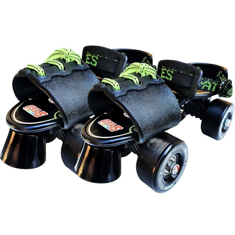 Tenacity Adjustable Senior Roller Skates | Suitable for Age Group 6-14 yrs| Size 6 UK