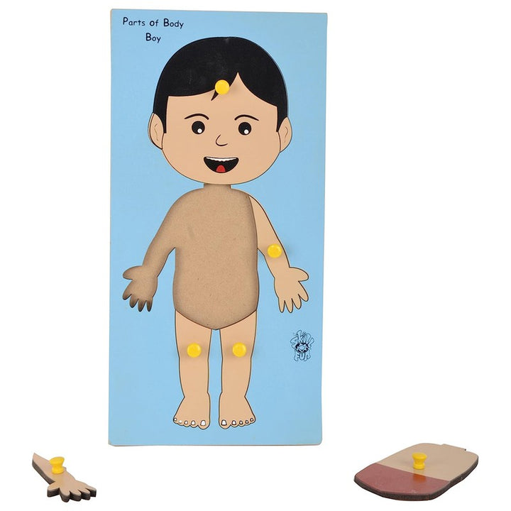 Parts of Body Board - Boy (2-4 Years)