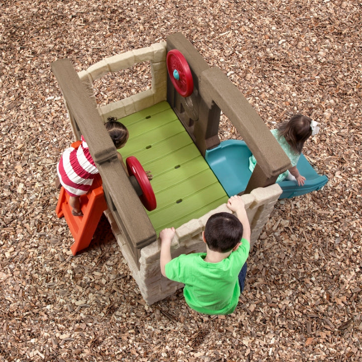 STEP2 Naturally Playful Woodland Climber & Slide (3-8 Years)