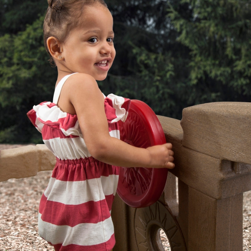 STEP2 Naturally Playful Woodland Climber & Slide (3-8 Years)