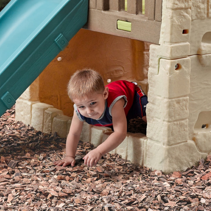 STEP2 Naturally Playful Woodland Climber & Slide (3-8 Years)