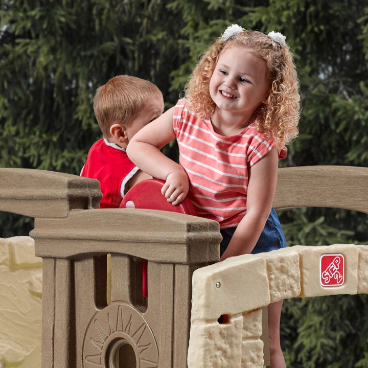 STEP2 Naturally Playful Woodland Climber & Slide (3-8 Years)