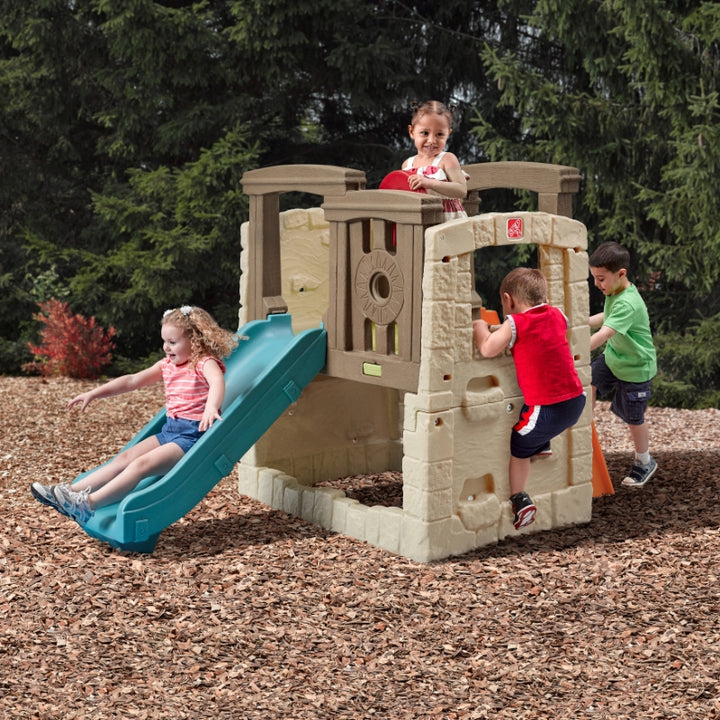STEP2 Naturally Playful Woodland Climber & Slide (3-8 Years)