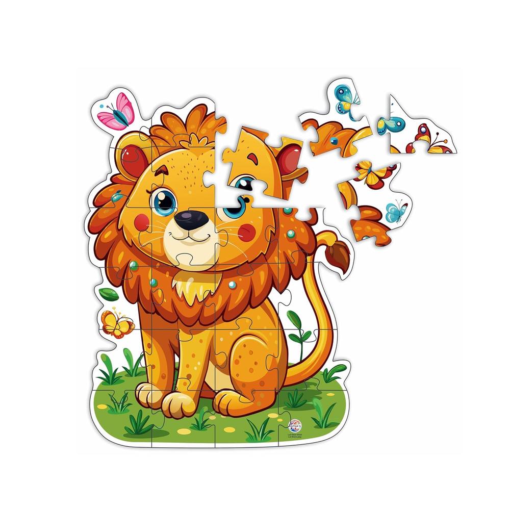 Ratna's My First Big Puzzle - Lion I 24 Pieces Jigsaw Puzzle
