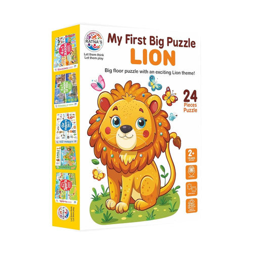 Ratna's My First Big Puzzle - Lion I 24 Pieces Jigsaw Puzzle