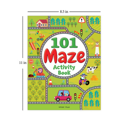 101 Maze Activity Book: Fun Activity Book For Children