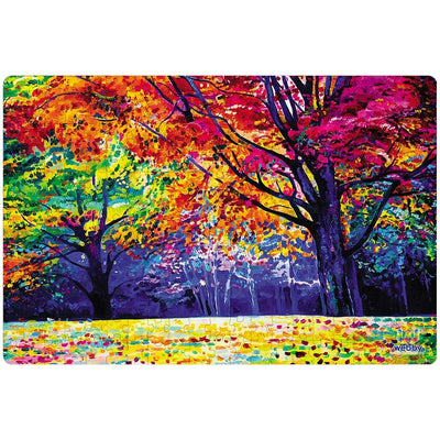 Colourful Autumn Forest Painting Wooden Jigsaw Puzzle - 252 Pieces