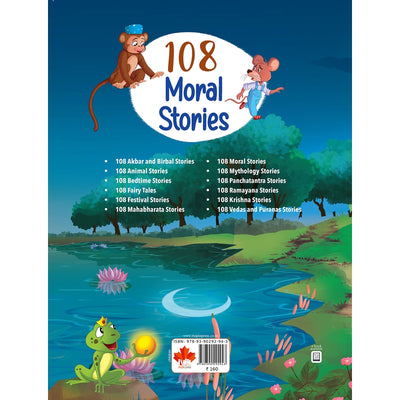 108 Moral Stories (Illustrated) - Story Book for Kids