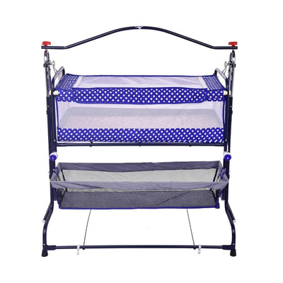 Compact Cradle SDX with Adjustable Height and Large Basket | Easy Flat Folding | Protective Net Cover | COD Not Available