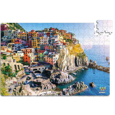 Cinque Terre, Italy, Cardboard Jigsaw Puzzle - 252 pieces